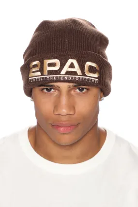 2PAC Beanie - Brown