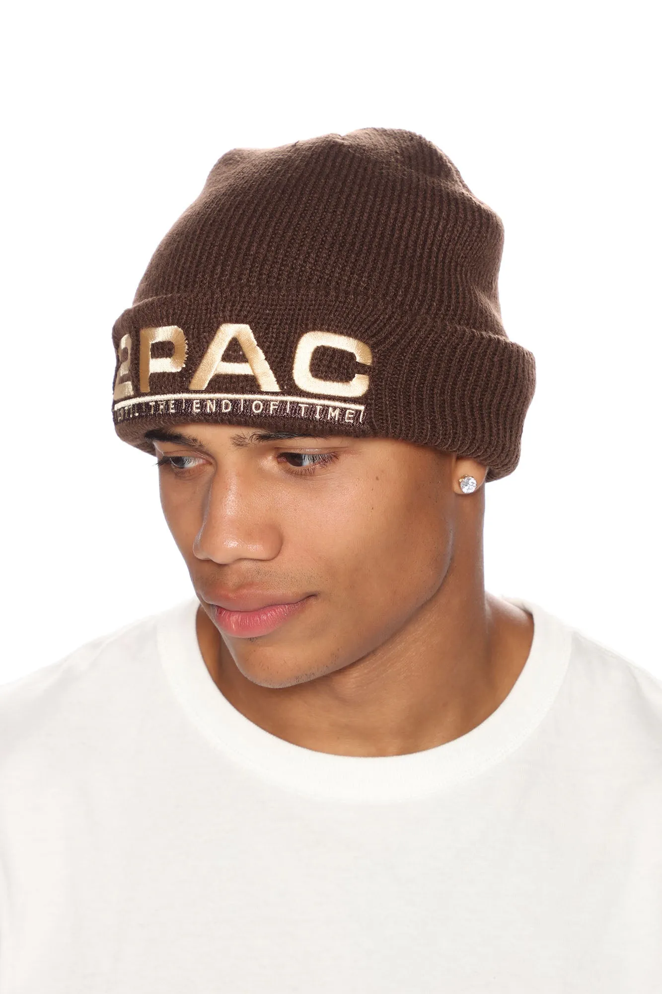 2PAC Beanie - Brown