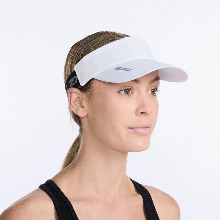 2XU Performance Visor | White