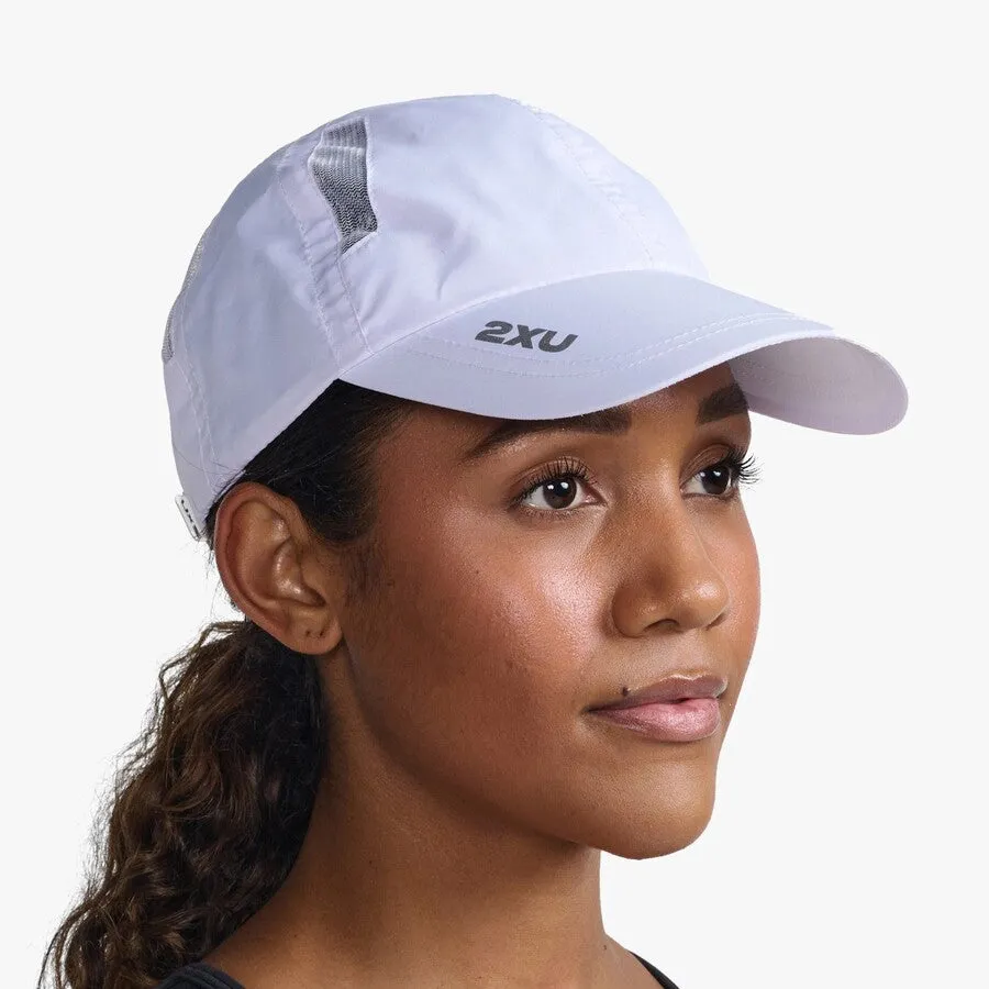 2XU Run Cap | White