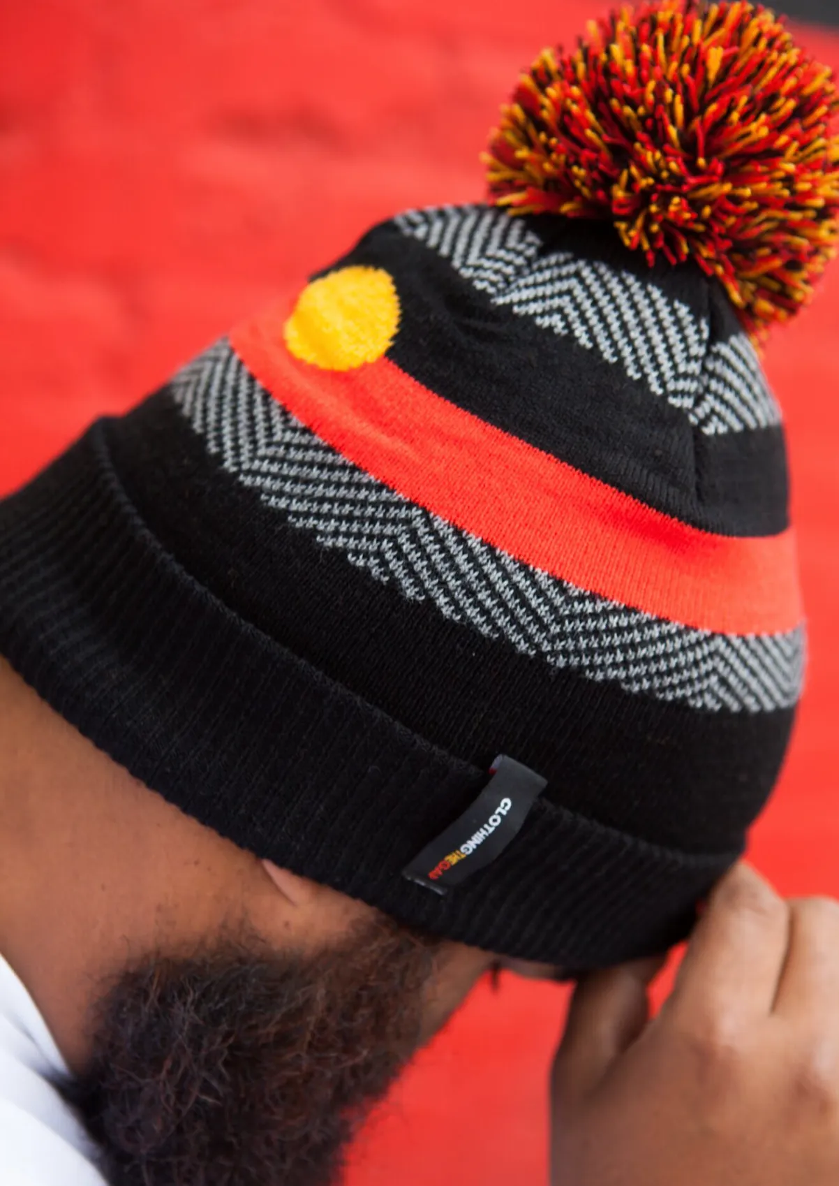 Aboriginal Flag Beanie