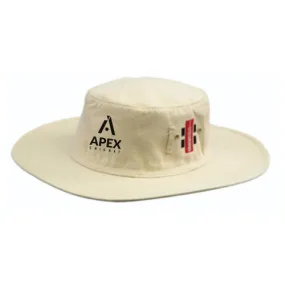 Apex Cricket Coaching 's Cream Sun Hat-Adult