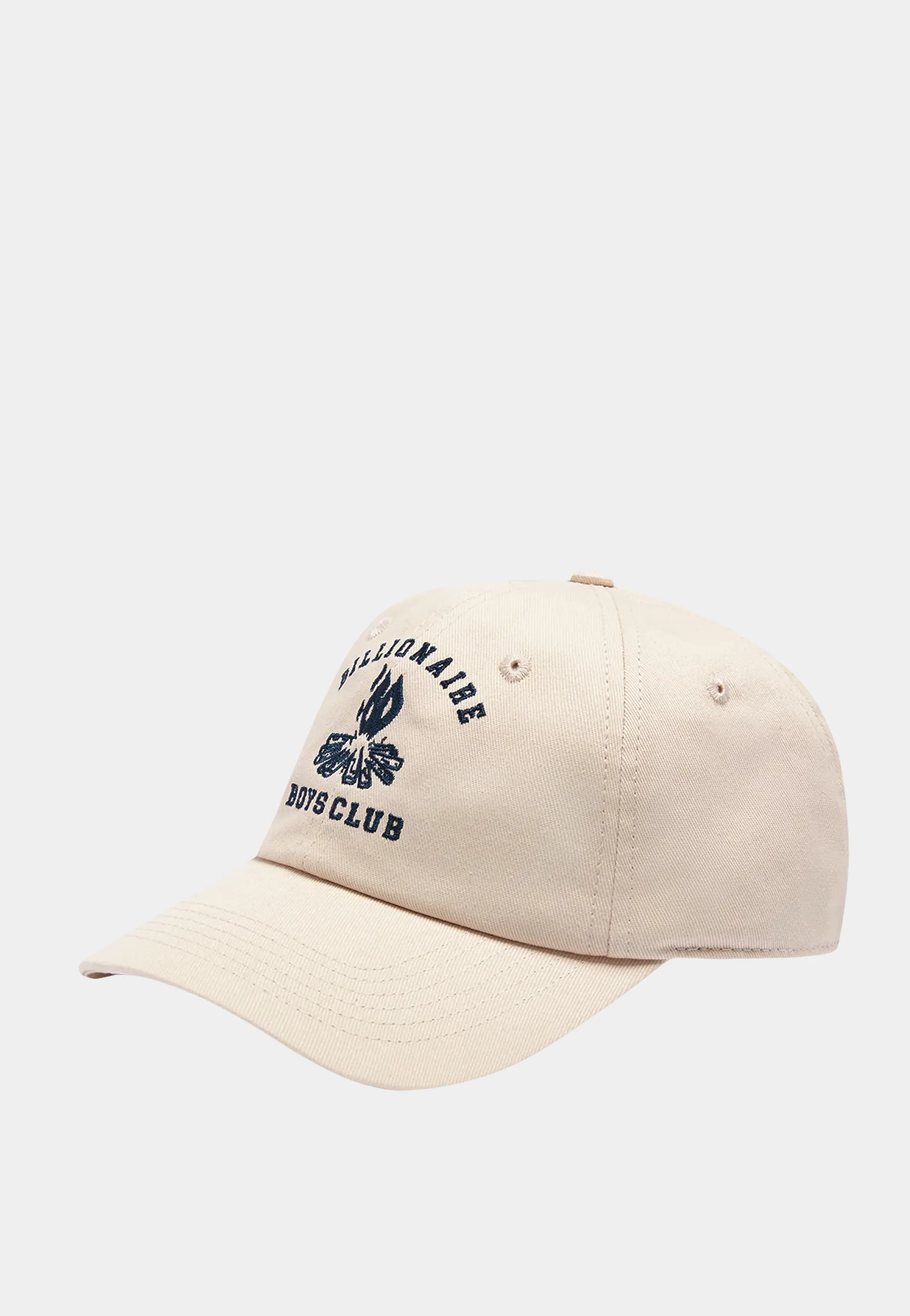 BBC Camp Fire Curved Visor Cap - Cream