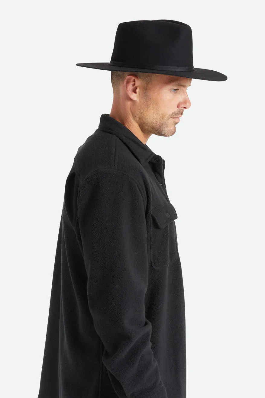 Brixton Cohen Cowboy Hat - Black