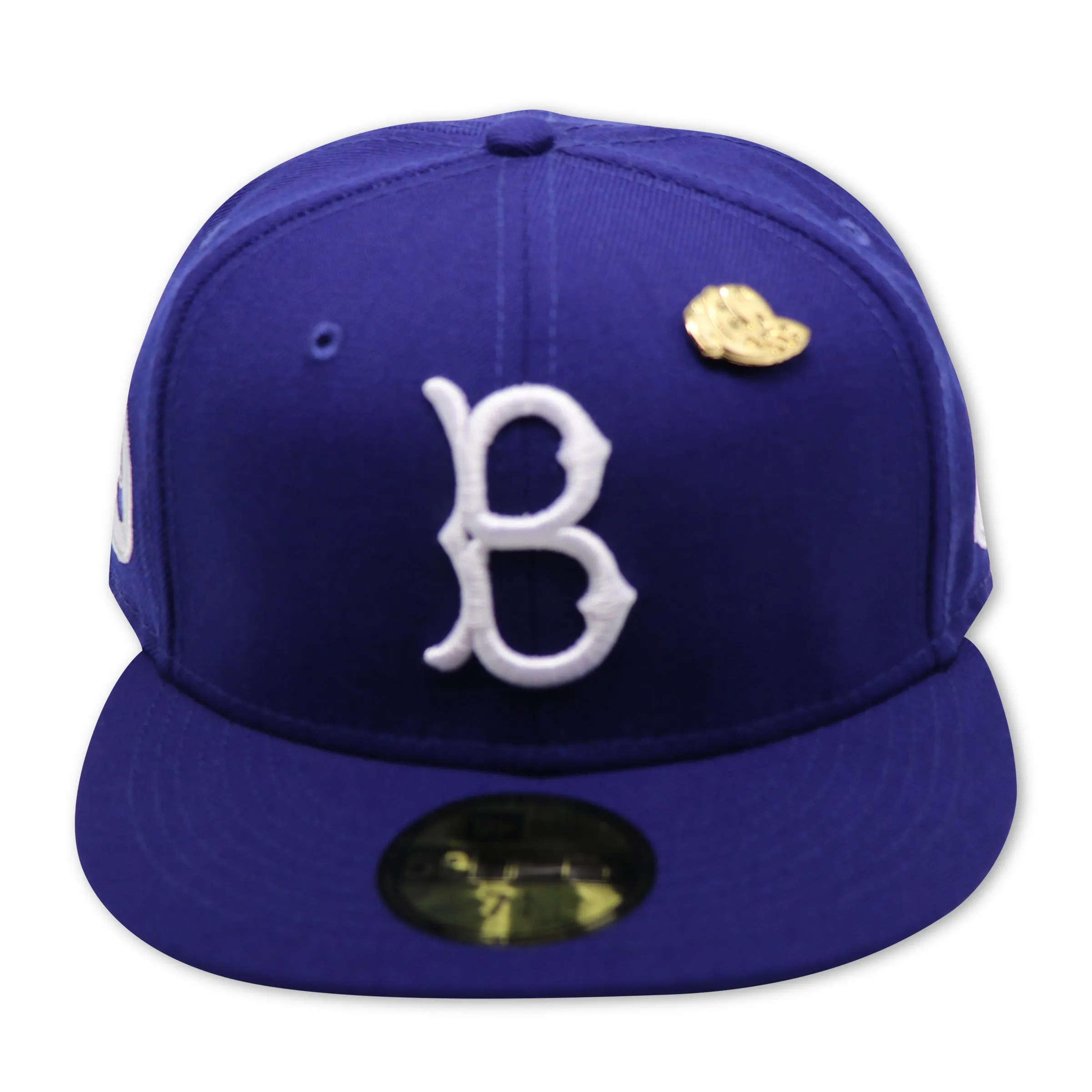 BROOKLYN DODGERS (BK DODGERS 1955 "HISTORY") NEW ERA 59FIFTY FITTED (GREEN UNDER VISOR) WITH PIN