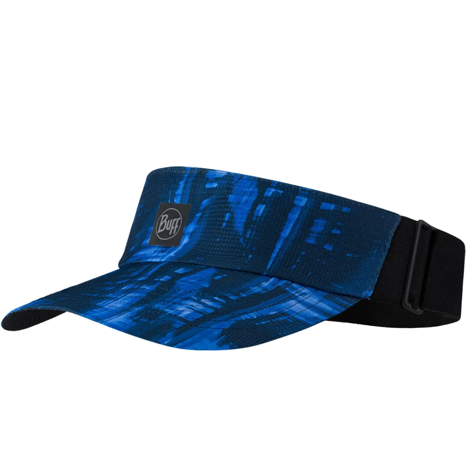 Buff Adults Solid Go Elasticated Running Cap Visor - Attel Blue - SM