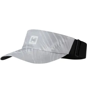 Buff Adults Solid Go Elasticated Running Cap Visor - Light Grey - SM