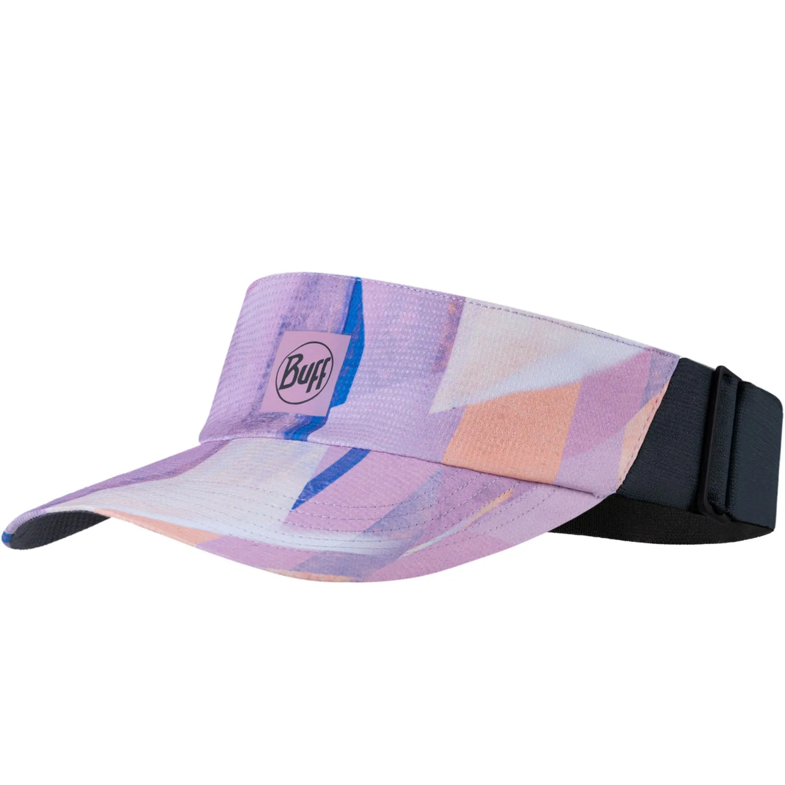 Buff Adults Solid Go Elasticated Running Cap Visor - Shane Lilac - SM