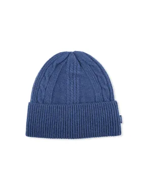 Cable Beanie-Marine