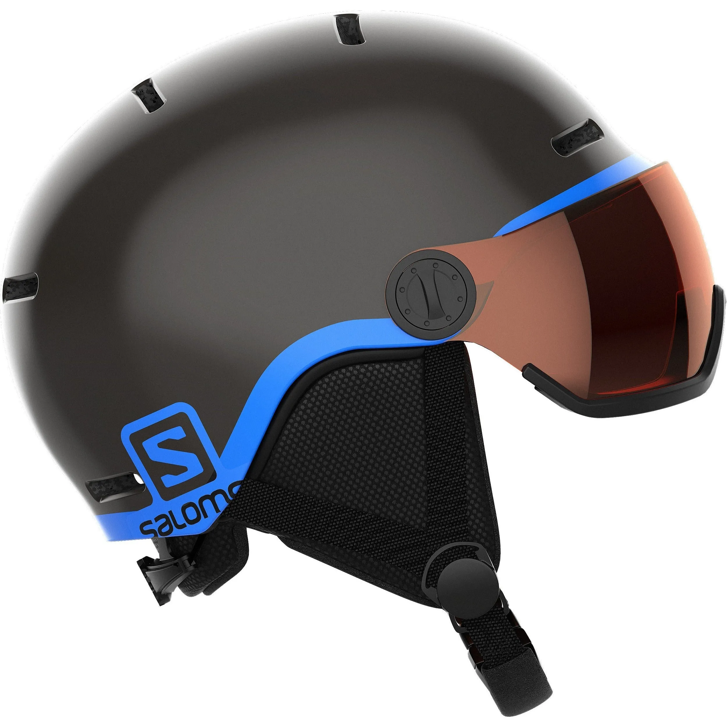 CASQUE DE SKI SALOMON GROM VISOR JR