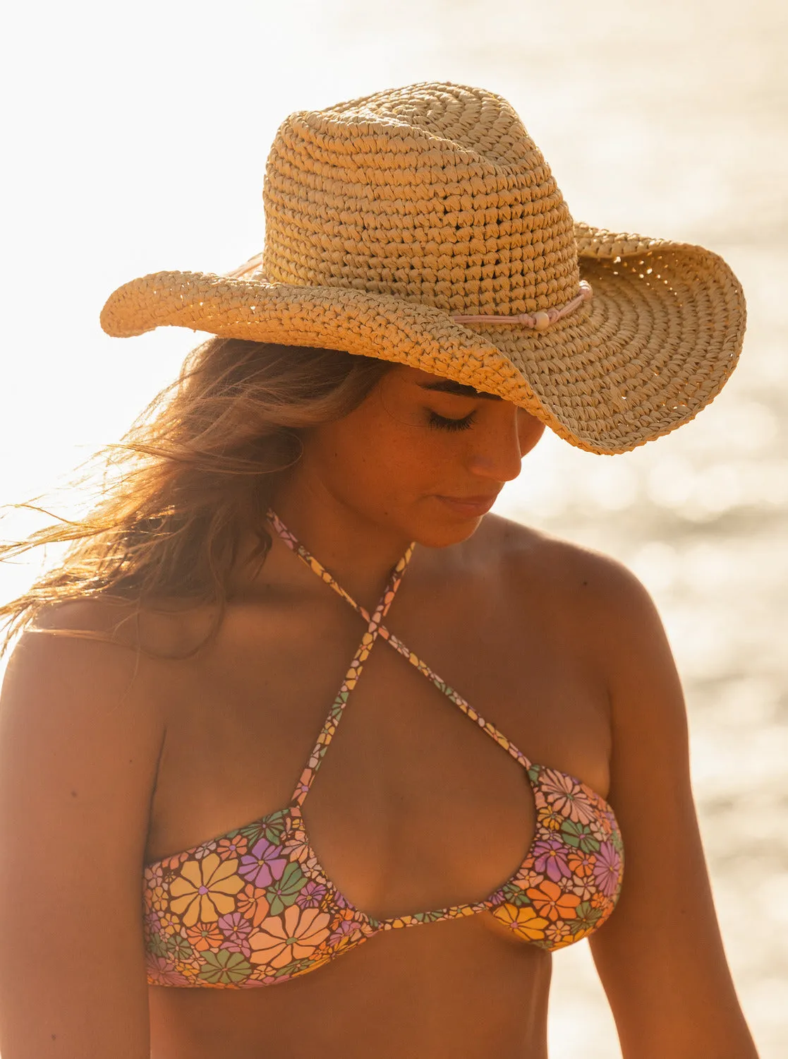 Cherish Summer Sun Hat - Natural