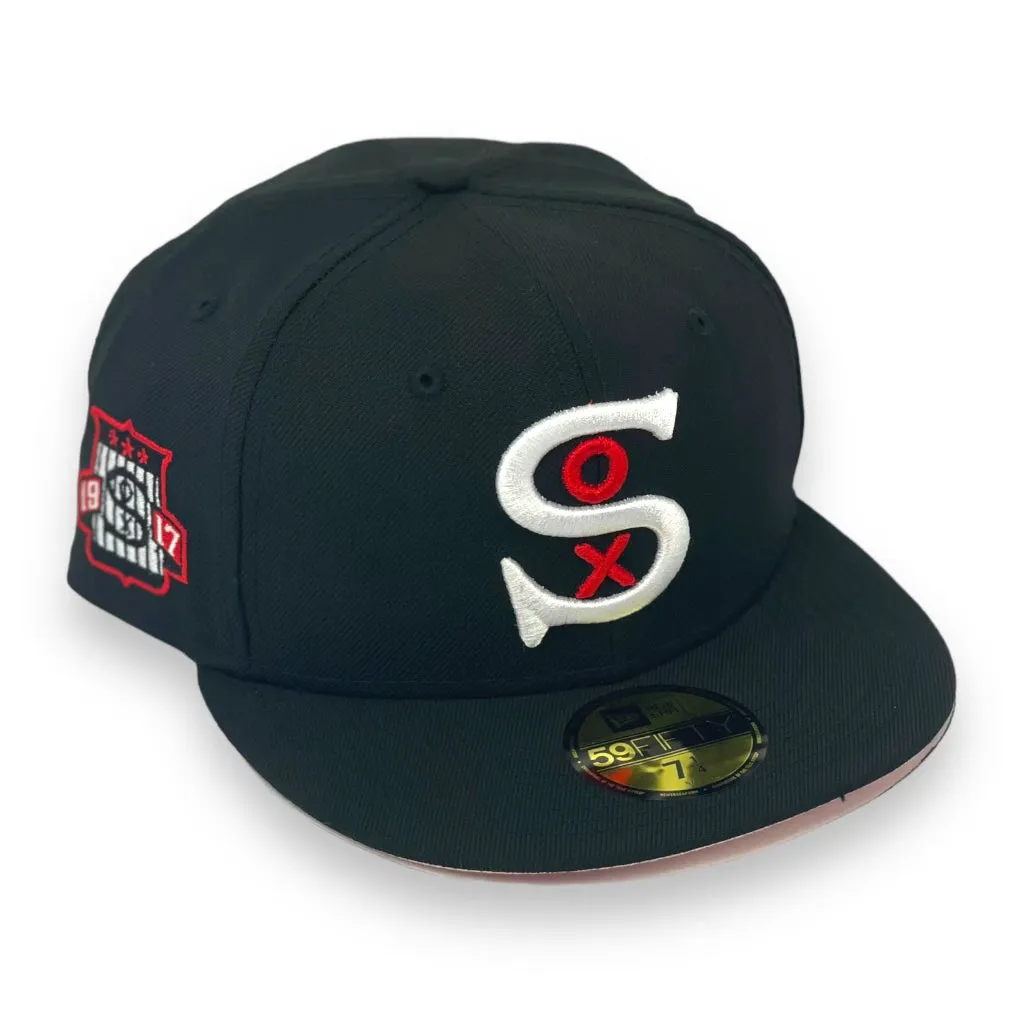 CHICAGO WHITESOX "1917 WHITESOX" NEW ERA 59FIFTY FITTED (PINK UNDER VISOR)