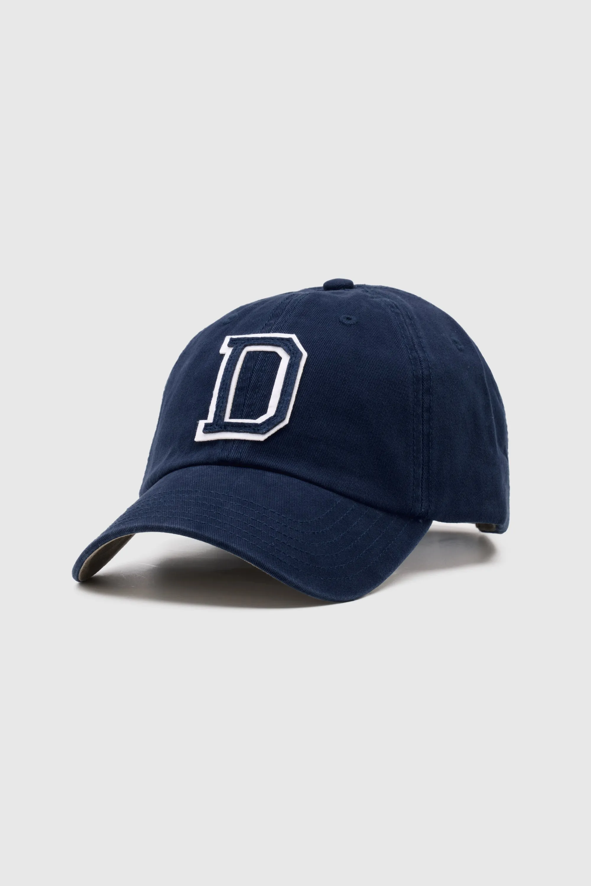 Collegiate Letter Cap Navy