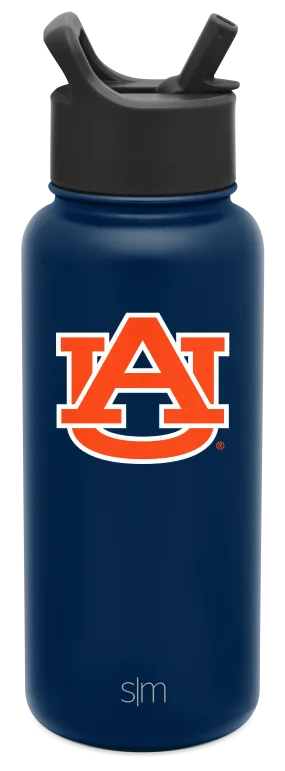 Collegiate Summit Water Bottle with Straw Lid