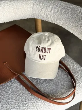 Cowboy Baseball Hat