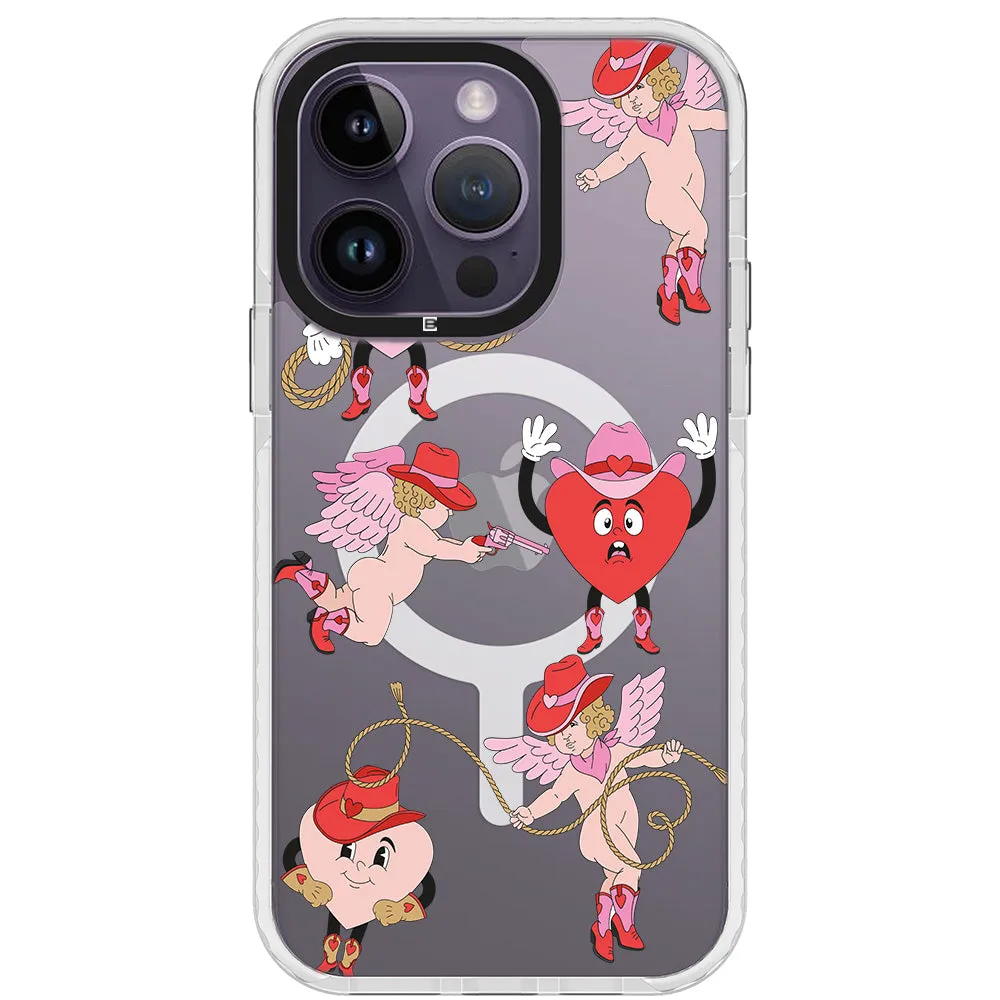 Cowboy Cupid iPhone Case