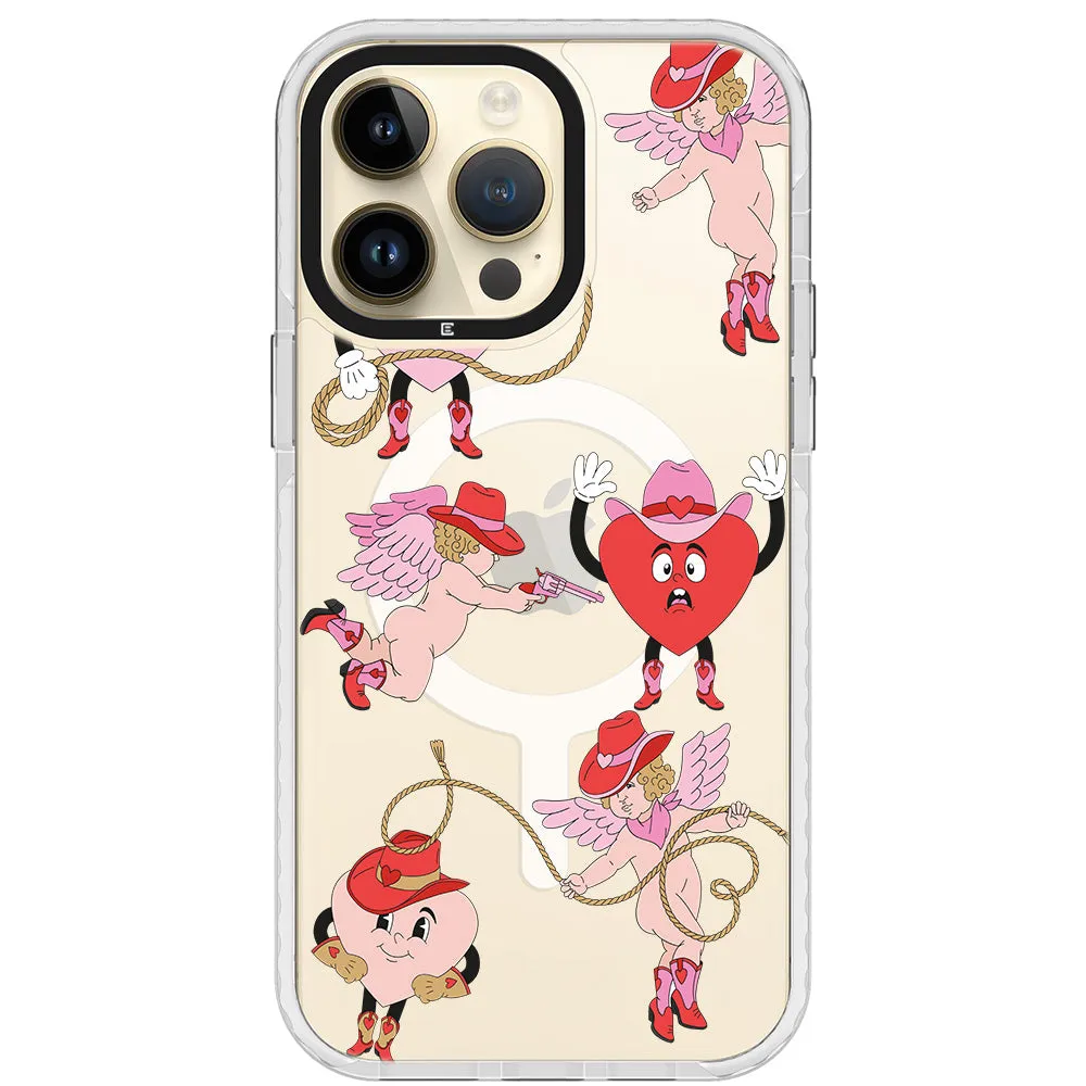 Cowboy Cupid iPhone Case