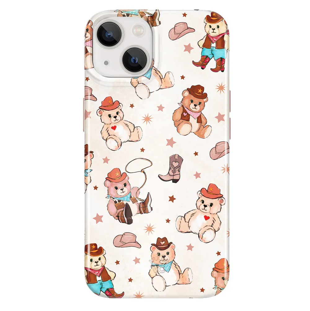 Cowboy Teddy iPhone Case