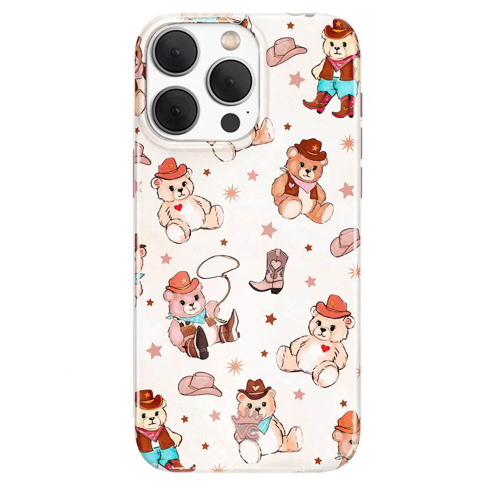 Cowboy Teddy iPhone Case