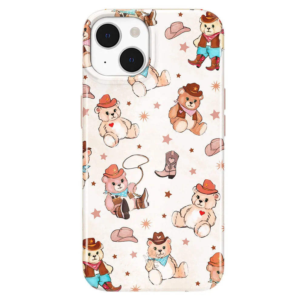 Cowboy Teddy iPhone Case