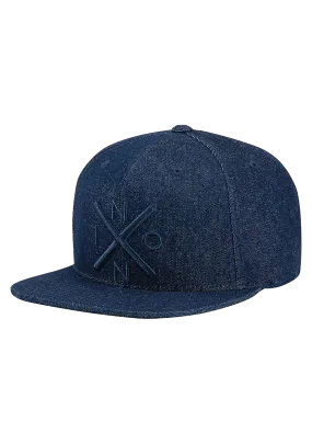 Exchange Snapback Hat - Denim