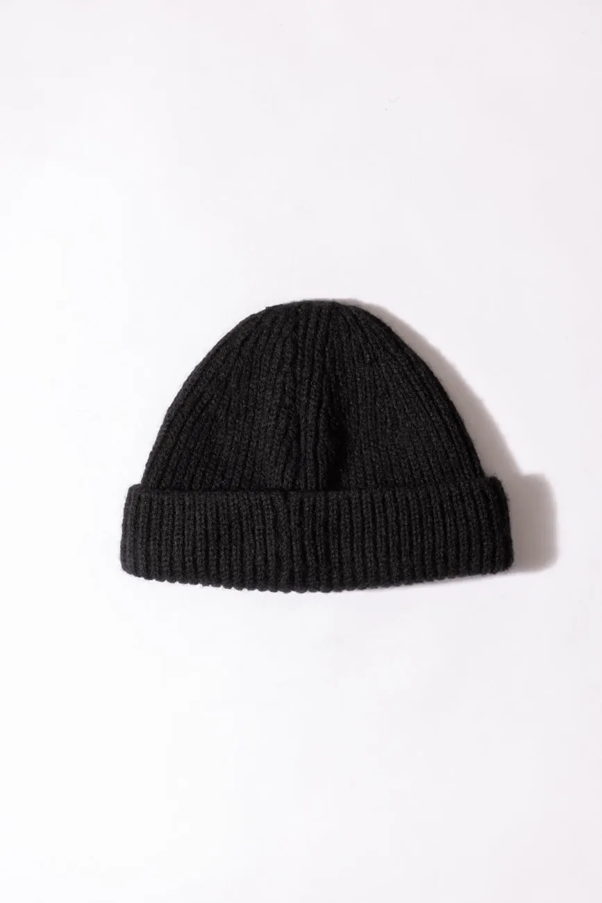 Fisherman Beanie // Black