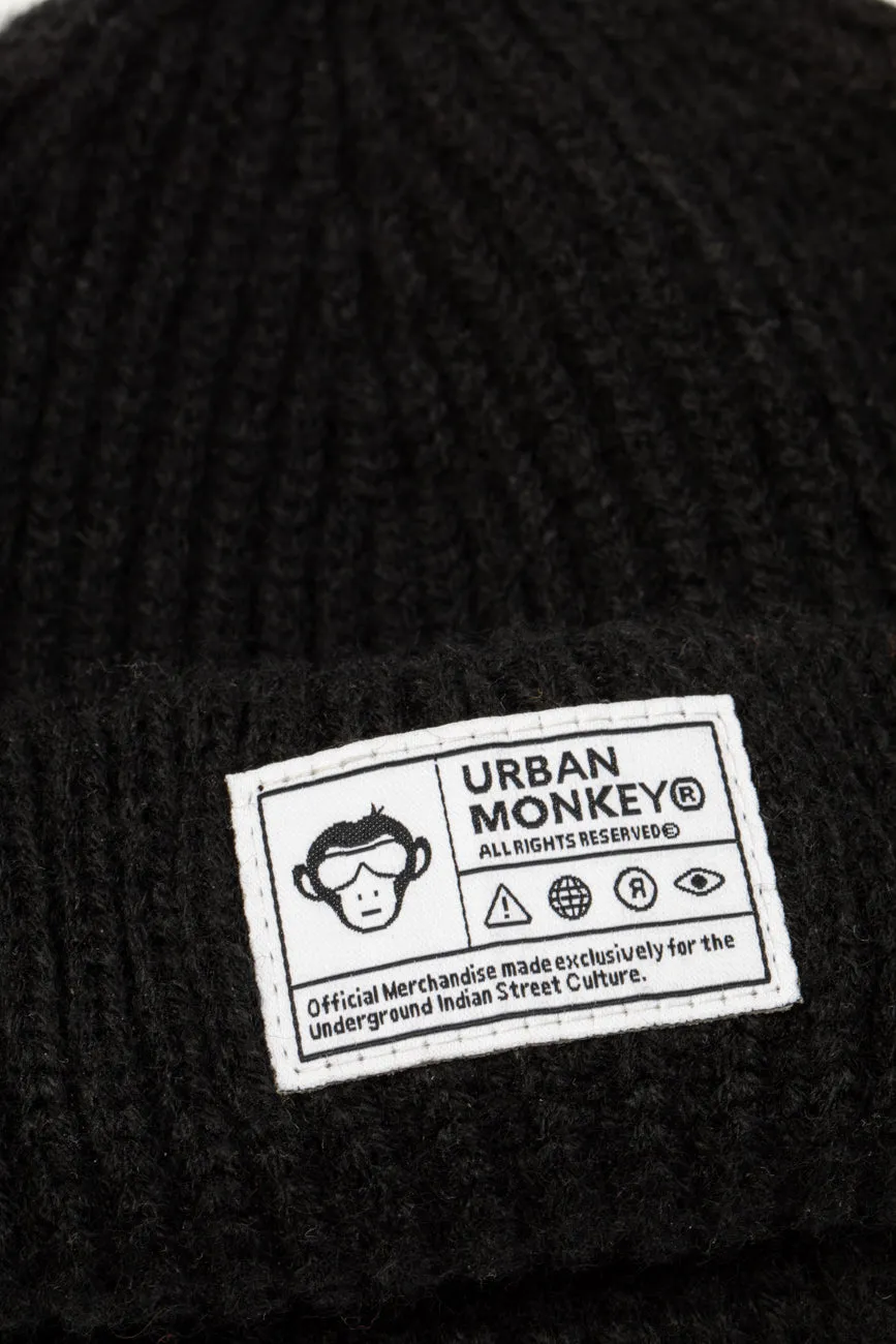 Fisherman Beanie // Black