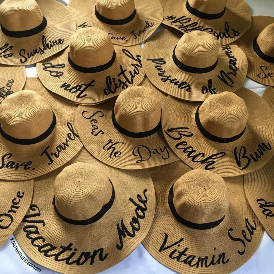 Floppy Sun Hat - CUSTOMIZE ME