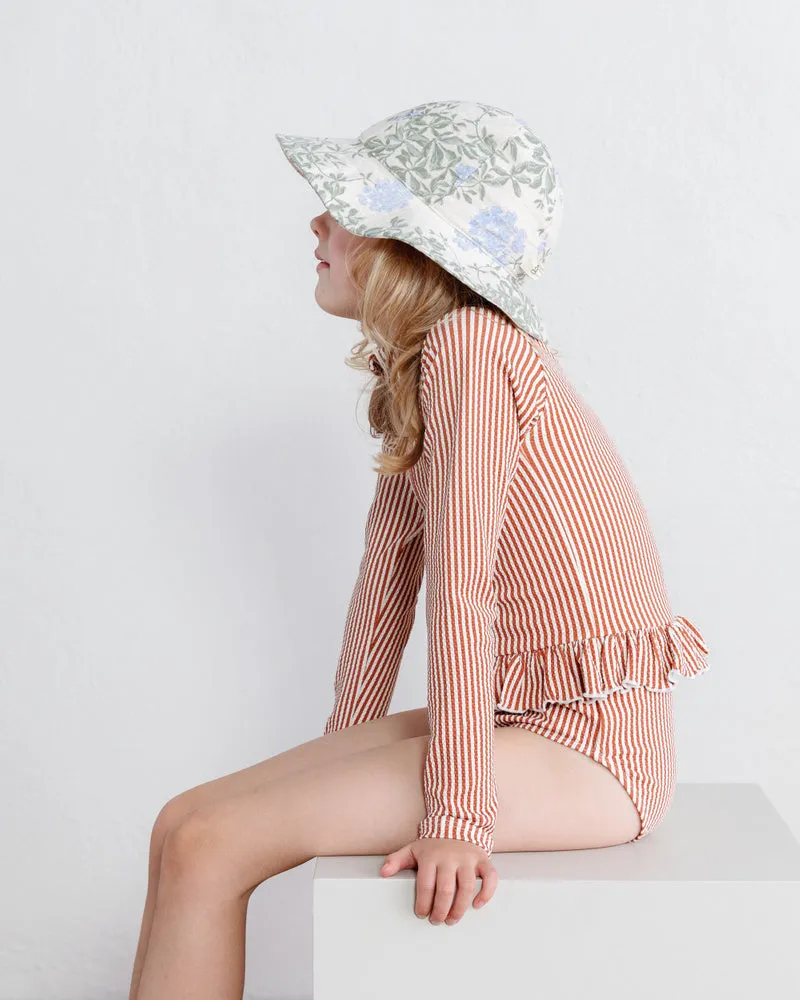 Garbo&Friends Muslin Sun Hat Plumbago