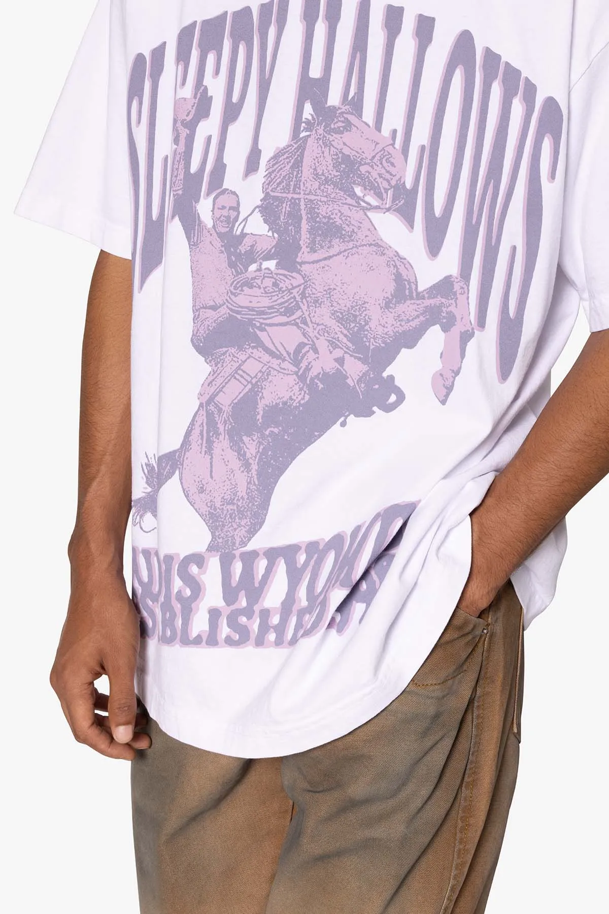 Intrepid Cowboy Tee - White