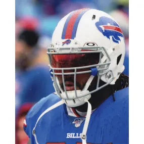 Jordan Phillips Up Close in Visor Unsigned Photo