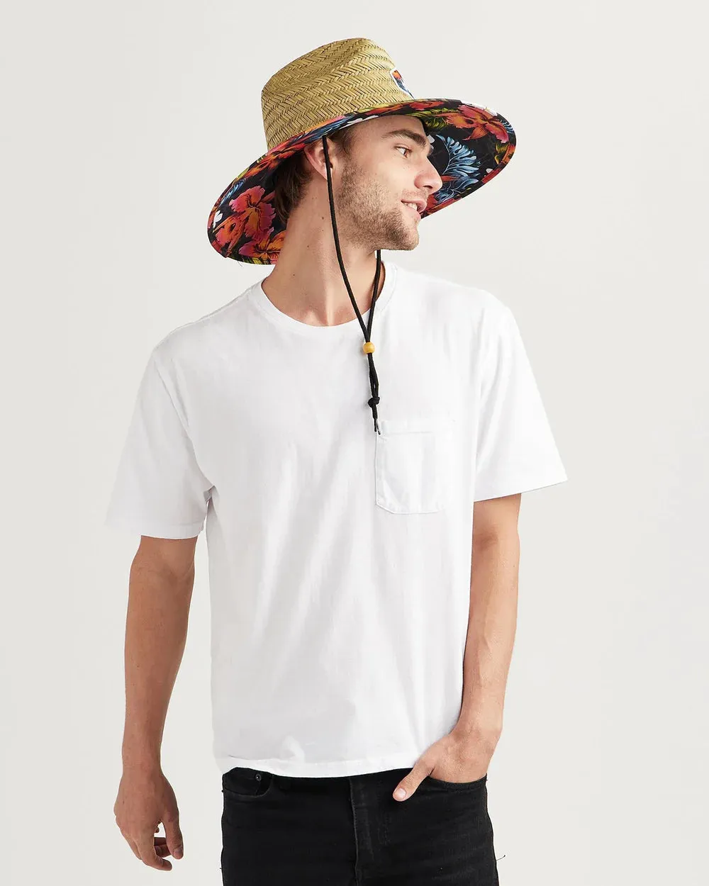 Kailua Straw Lifeguard Hat