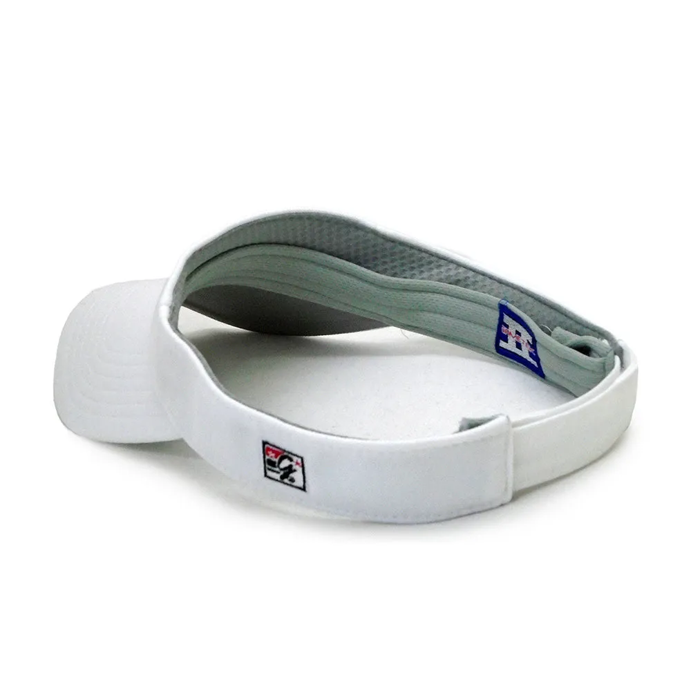 Ladies White Visor