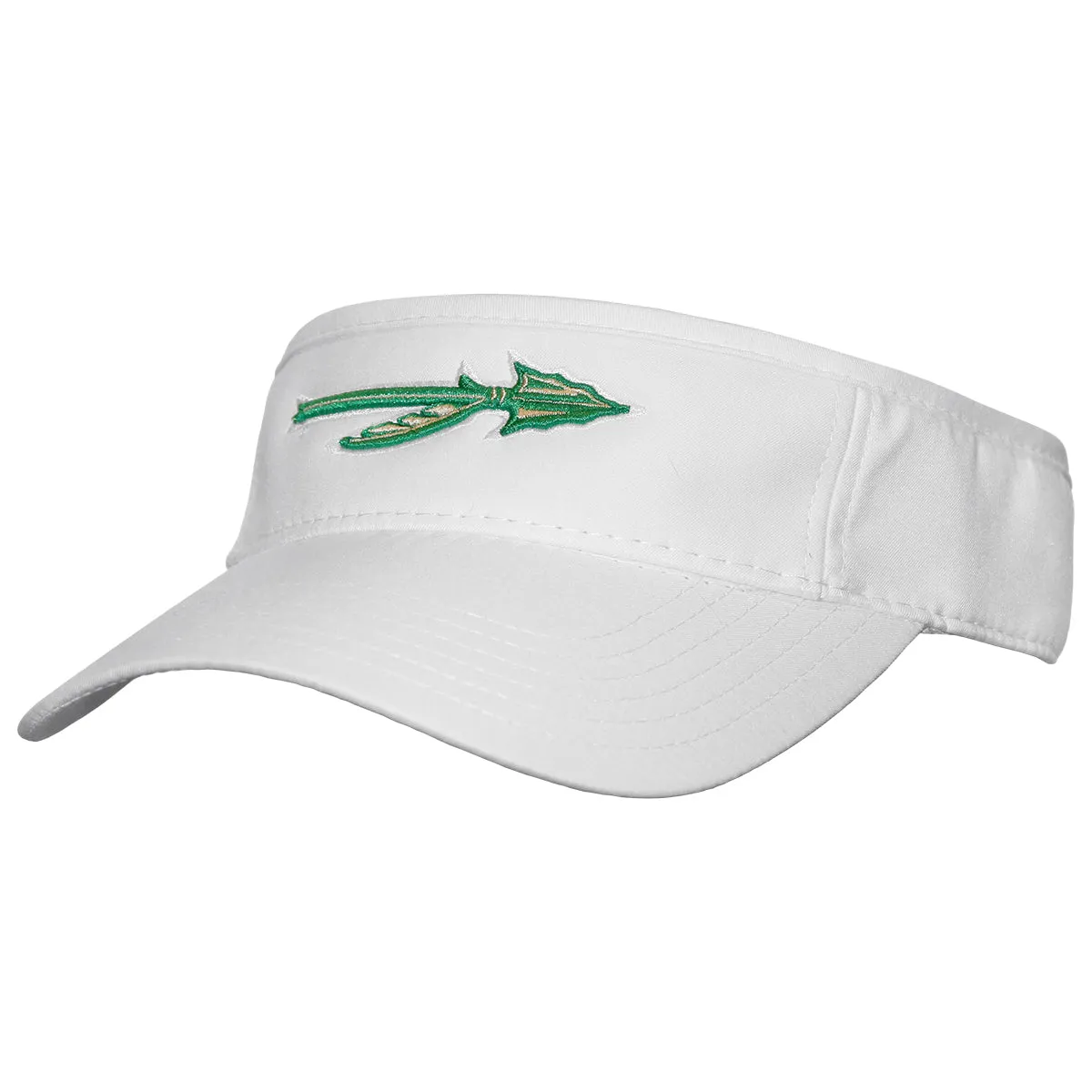 Legacy Kelly Green Spear Cool Fit Adjustable Visor - White