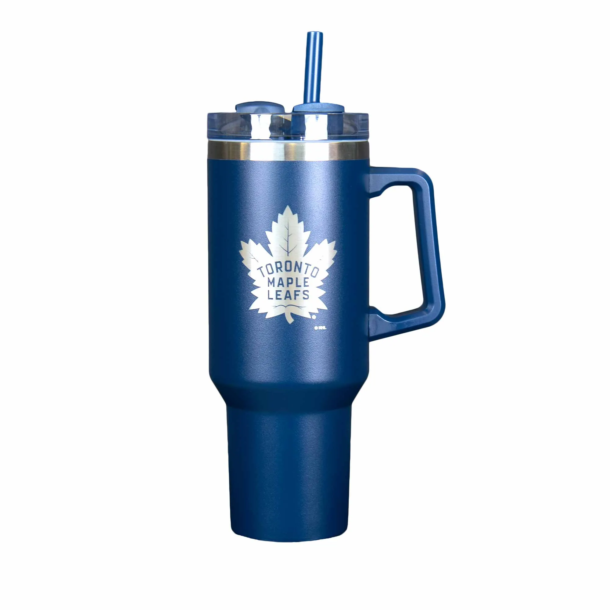 Maple Leafs 40oz Primary Logo Tumbler with Straw