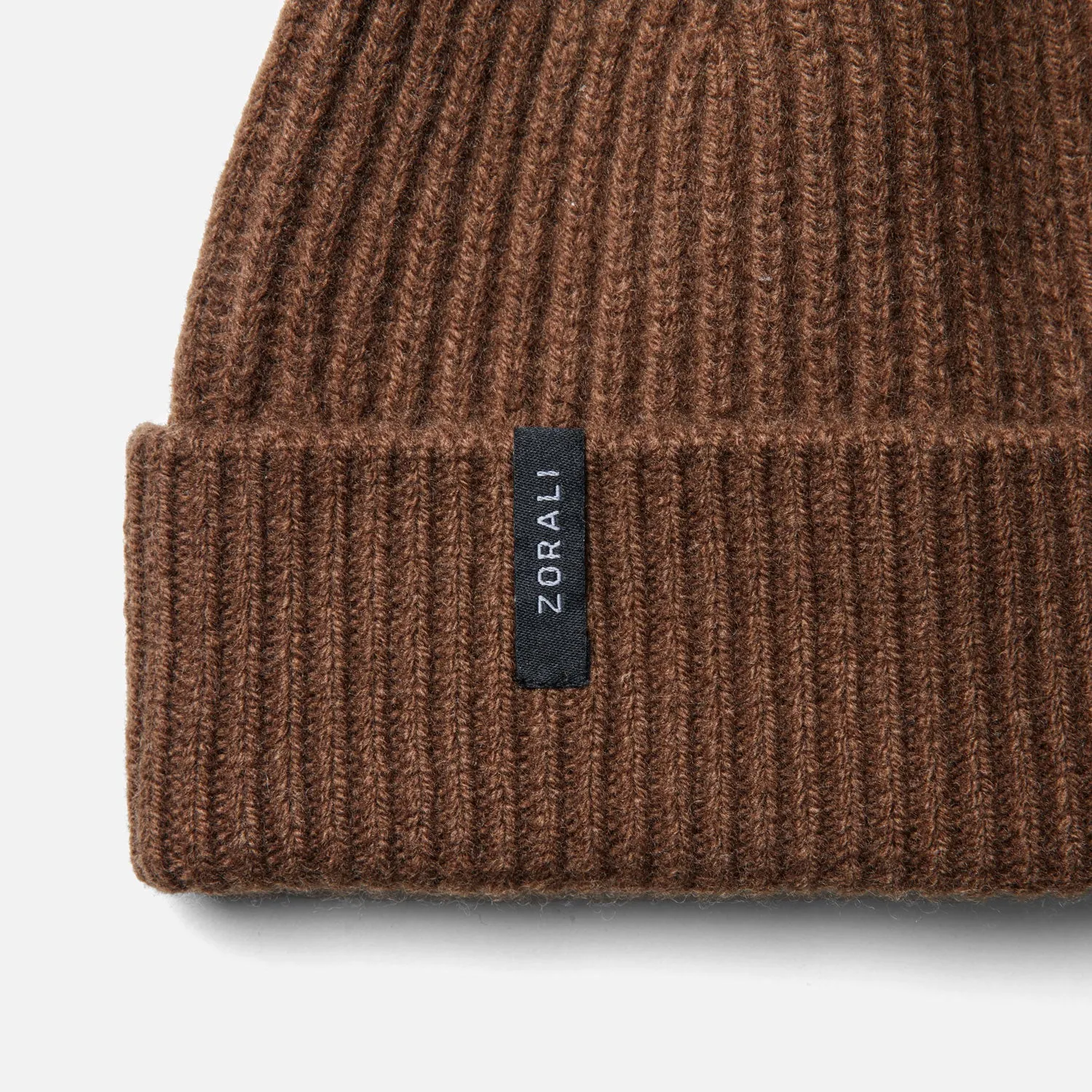 Merino Beanie Brown