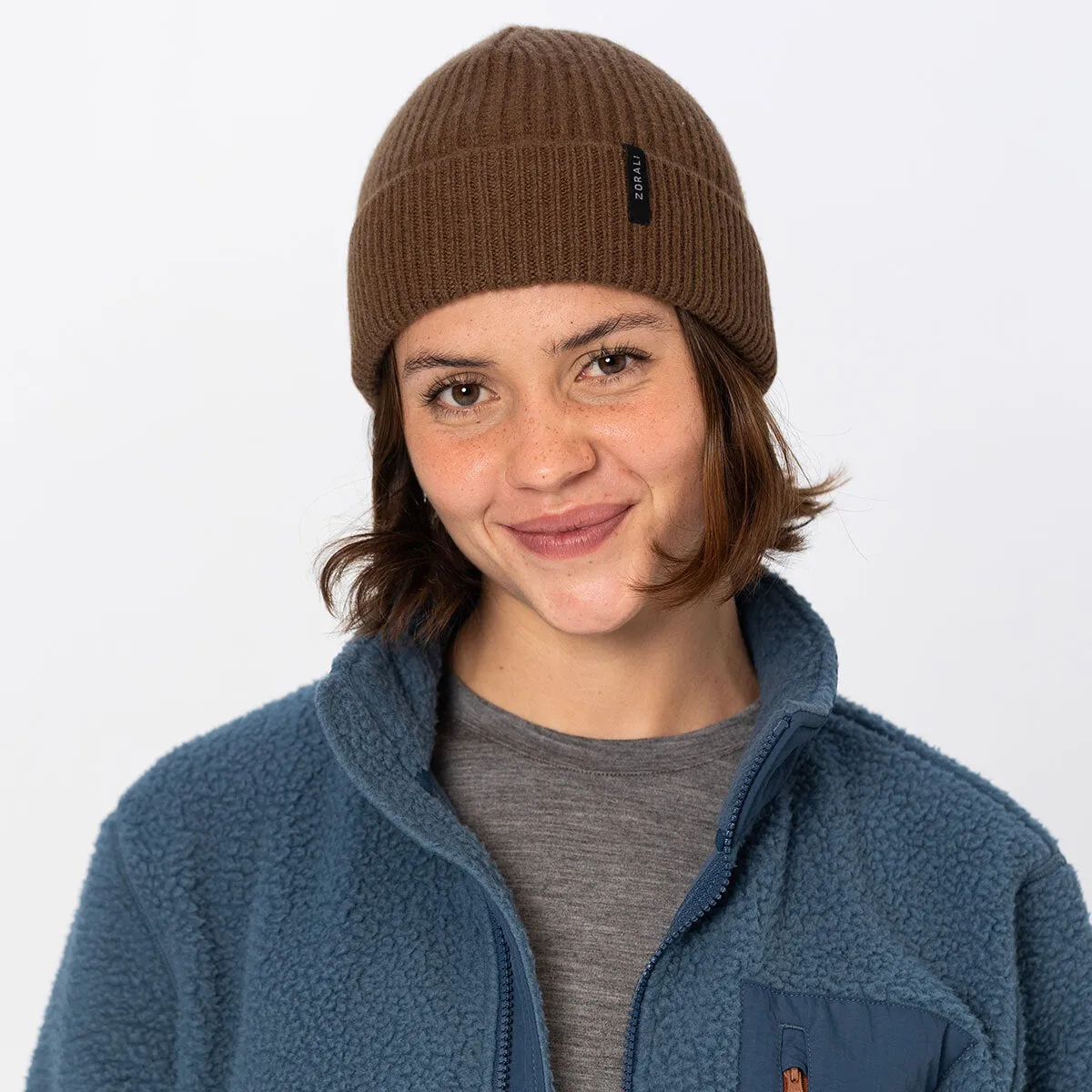 Merino Beanie Brown