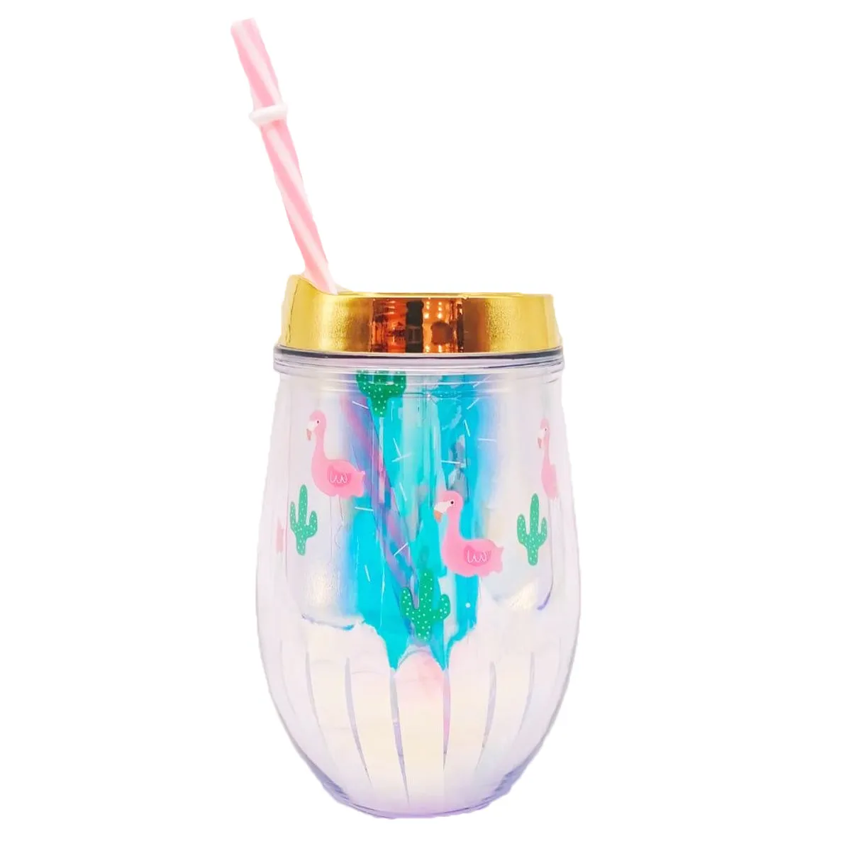 Mini Tumbler with Straw