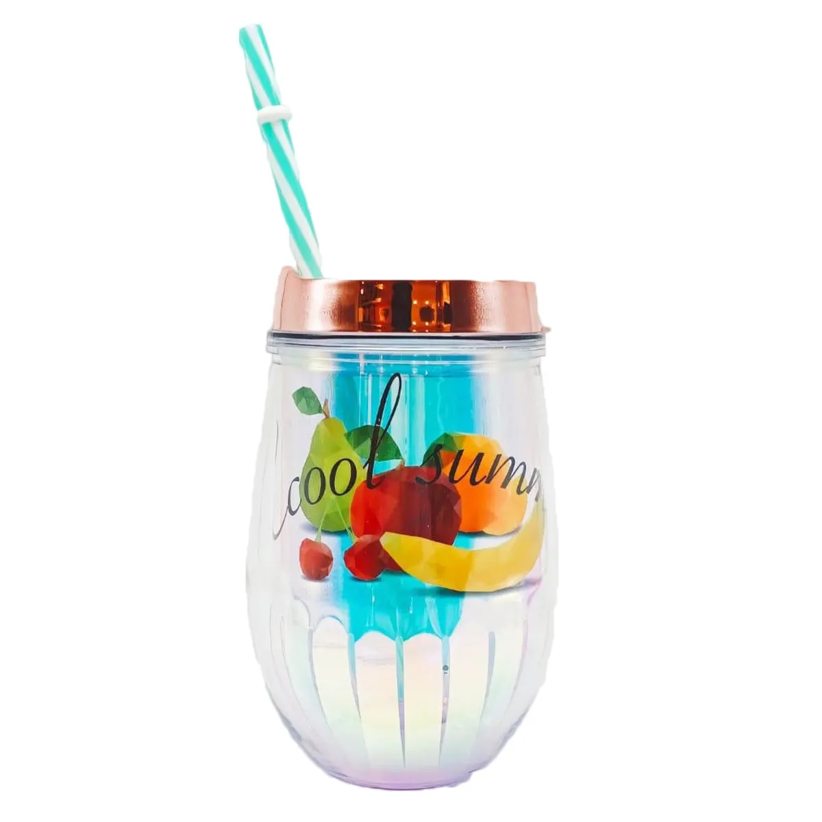 Mini Tumbler with Straw