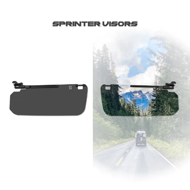 Multi Axis Sprinter Sun Visor [Rosen]