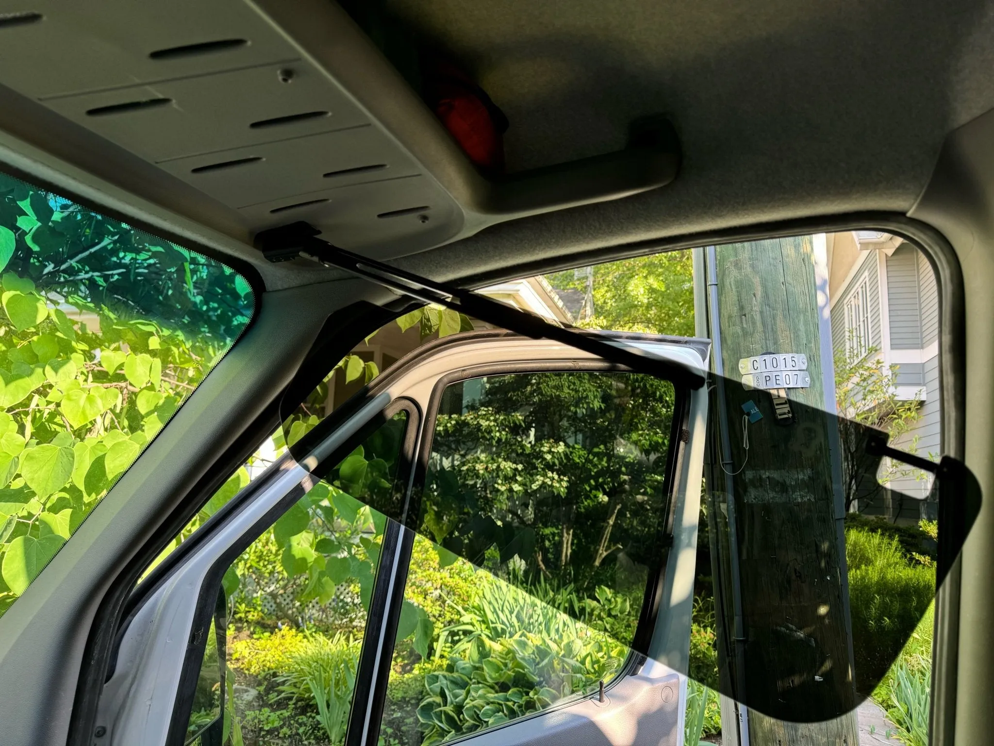 Multi Axis Sprinter Sun Visor [Rosen]