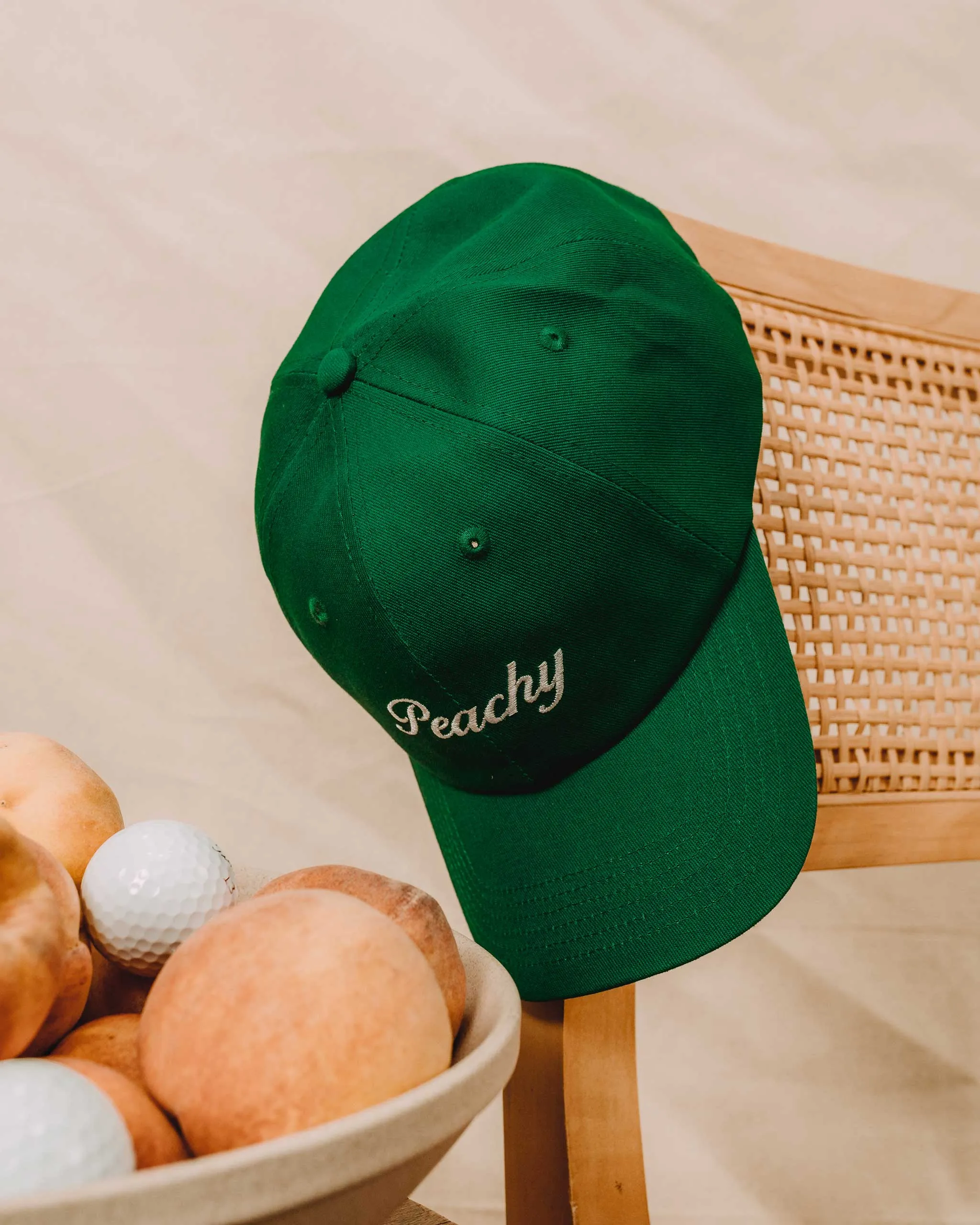 Peachy Dad Hat - Green