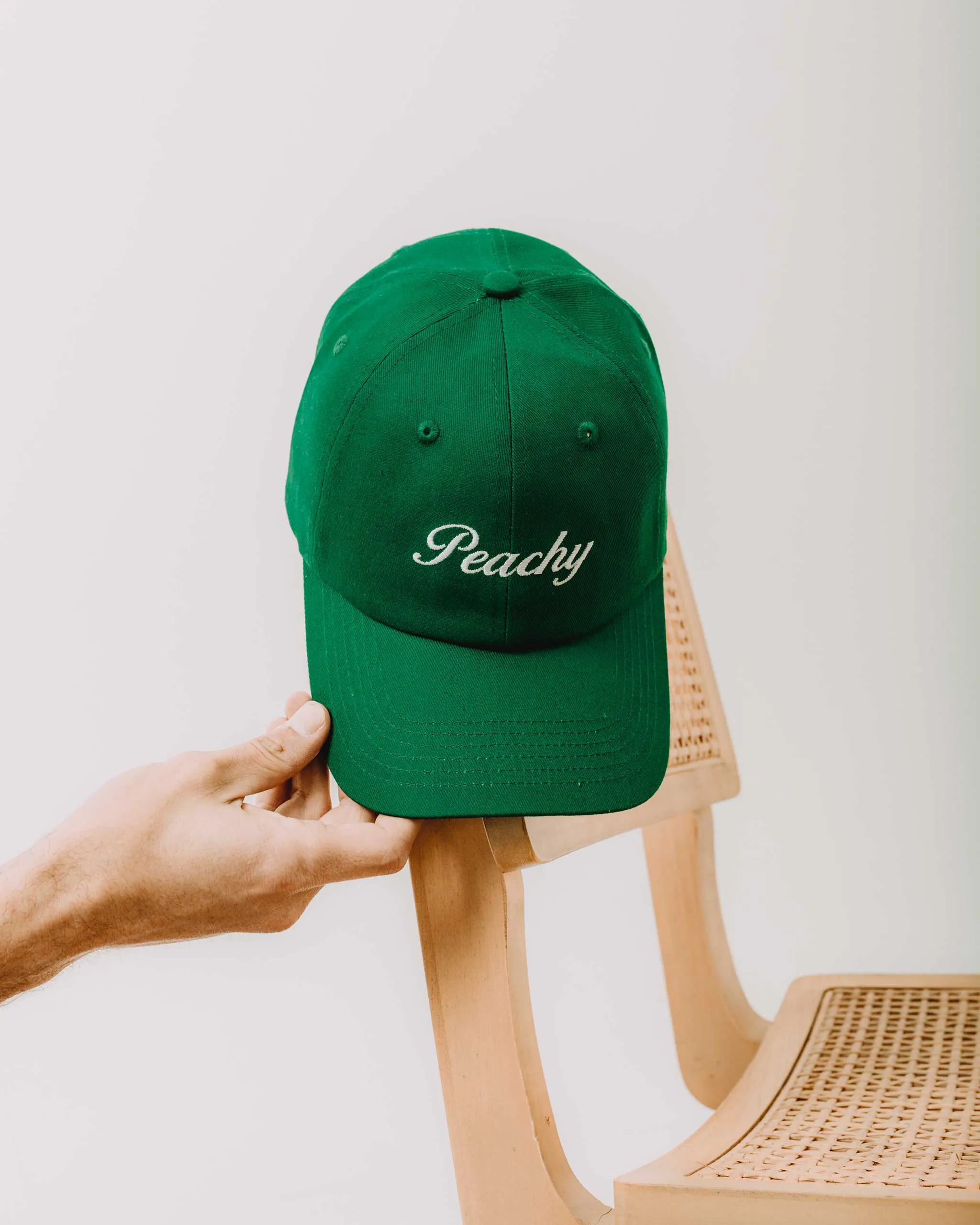 Peachy Dad Hat - Green