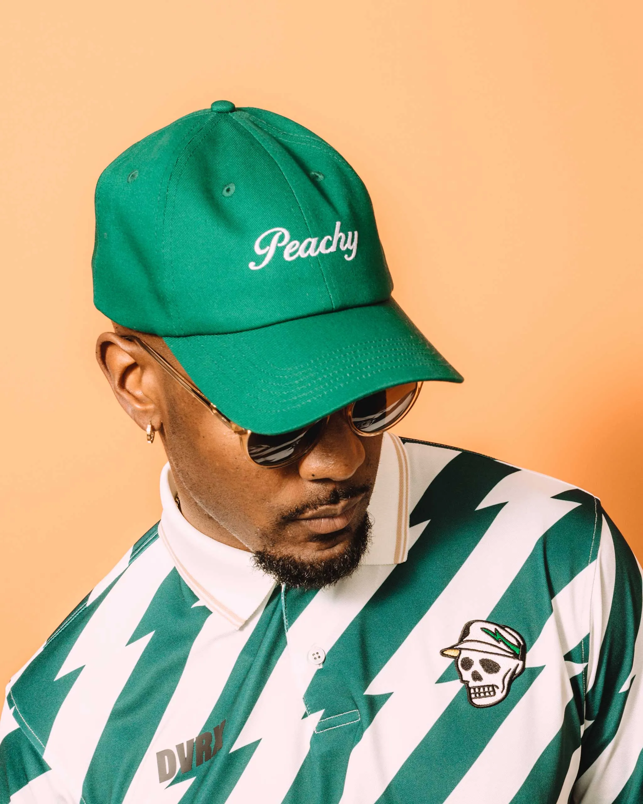 Peachy Dad Hat - Green