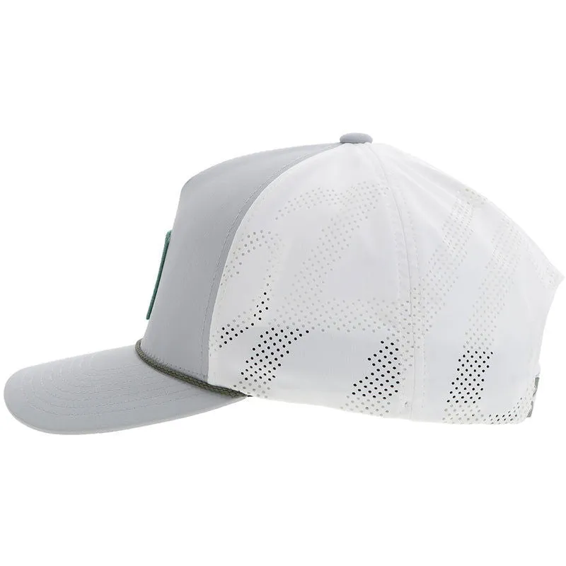 "COWBOY GOLF" HAT GREY/WHITE