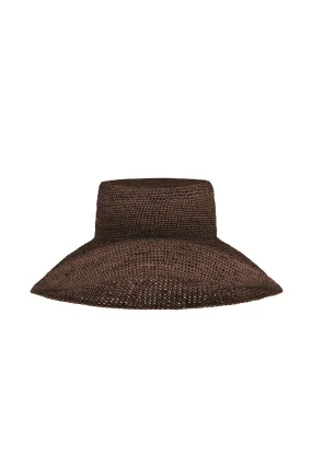 Raffia Hat - Walnut