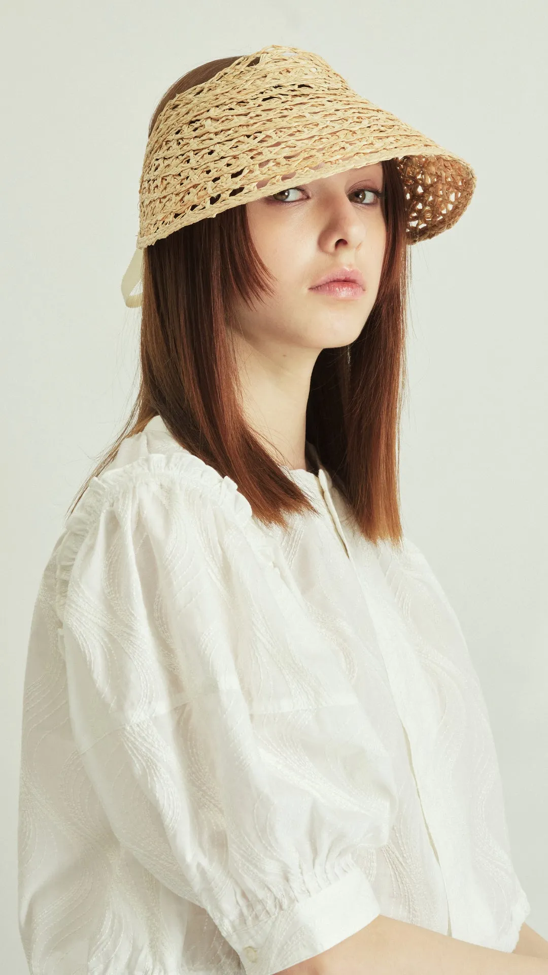 Raffia Visor