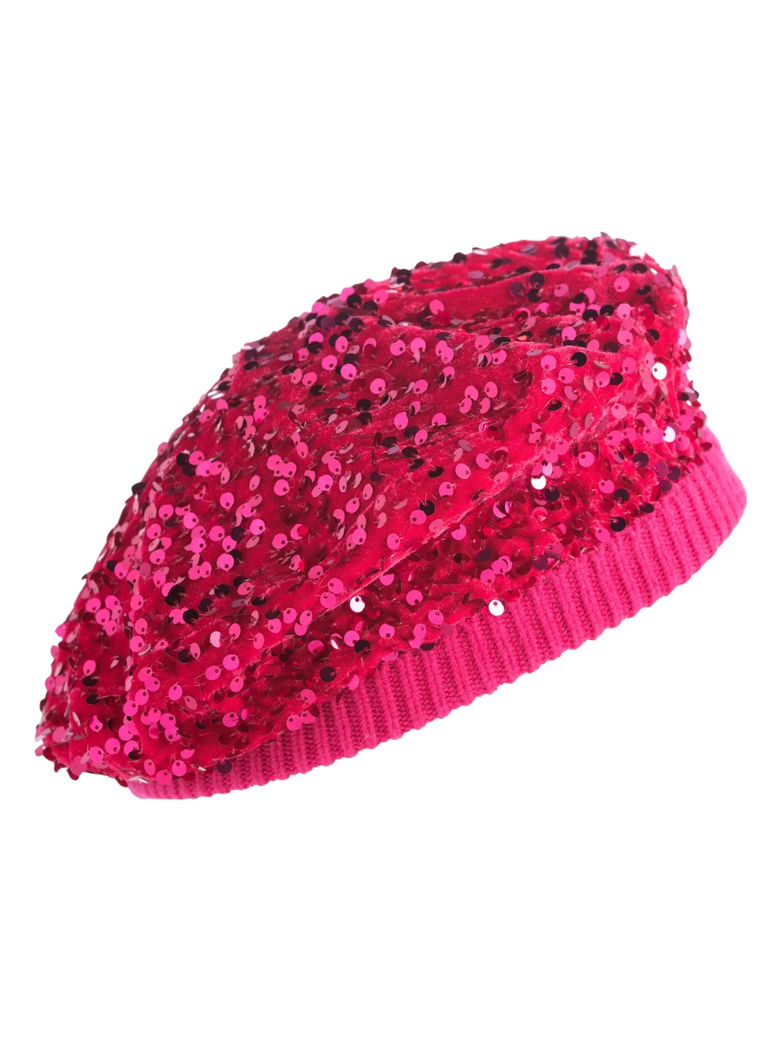 Shiraleah Fiesta Beret, Magenta - FINAL SALE ONLY