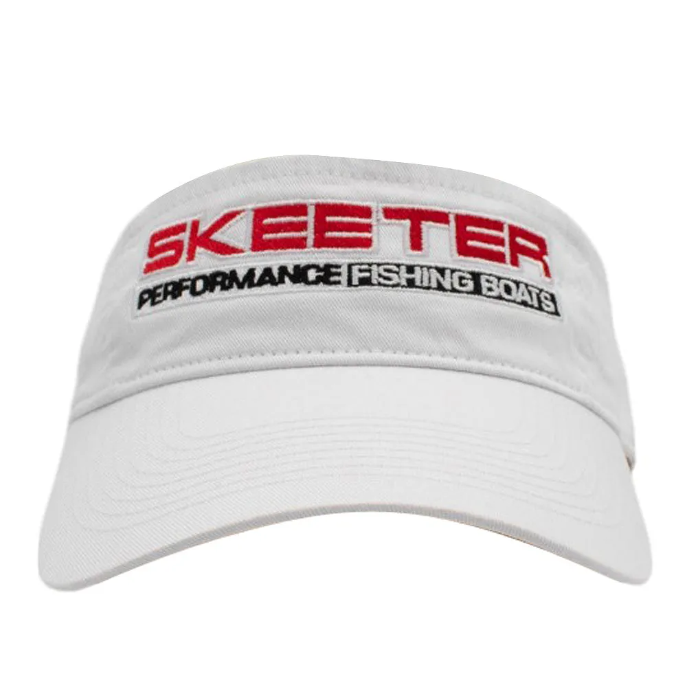 Skeeter White Visor