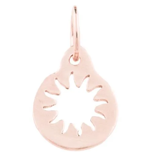 Sun Cutout Charm